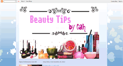 Desktop Screenshot of beautytipsbycah.blogspot.com