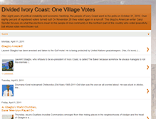 Tablet Screenshot of onevillagevotes.blogspot.com
