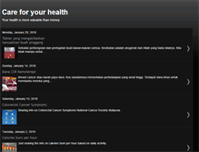 Tablet Screenshot of care4healthy-life.blogspot.com