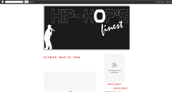 Desktop Screenshot of hip-hopsfinest.blogspot.com