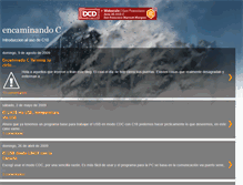 Tablet Screenshot of encaminandoc.blogspot.com