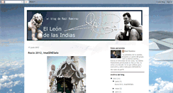 Desktop Screenshot of leondelasindias.blogspot.com