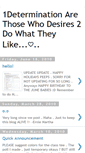 Mobile Screenshot of determinationsuccess.blogspot.com