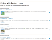 Tablet Screenshot of kalicaavilla-tanjunglesung.blogspot.com