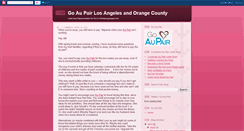 Desktop Screenshot of goaupair.blogspot.com