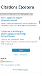 Mobile Screenshot of citationsetcetera.blogspot.com