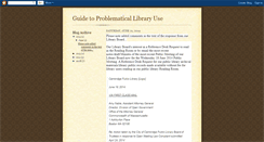 Desktop Screenshot of libraryusability.blogspot.com