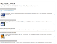 Tablet Screenshot of hyundaix20.blogspot.com