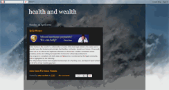 Desktop Screenshot of holywealth.blogspot.com