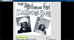 Desktop Screenshot of mysteriousgirlhardcore.blogspot.com