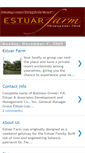 Mobile Screenshot of estuarfarm.blogspot.com