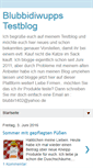 Mobile Screenshot of blubbidiwupp.blogspot.com
