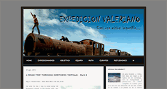 Desktop Screenshot of expedicionvaleriano.blogspot.com