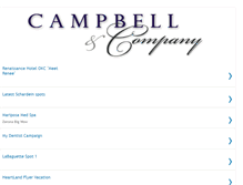 Tablet Screenshot of campbellandcompany.blogspot.com
