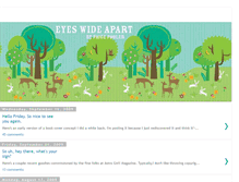 Tablet Screenshot of eyeswideapart.blogspot.com