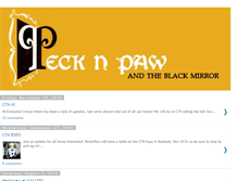 Tablet Screenshot of pecknpaw.blogspot.com