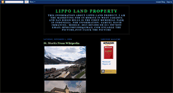 Desktop Screenshot of lippoland.blogspot.com