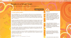 Desktop Screenshot of livingsingleinasmalltown.blogspot.com