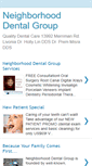 Mobile Screenshot of neighborhooddentalgroup.blogspot.com