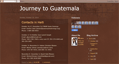 Desktop Screenshot of lauren-journeytoguatemala.blogspot.com