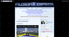 Desktop Screenshot of doutrinaespirita1.blogspot.com