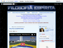 Tablet Screenshot of doutrinaespirita1.blogspot.com
