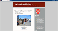 Desktop Screenshot of mybroadwaylimited2.blogspot.com