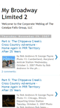 Mobile Screenshot of mybroadwaylimited2.blogspot.com