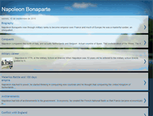 Tablet Screenshot of napoleonbonapartei.blogspot.com