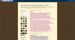 Desktop Screenshot of melayumovie.blogspot.com