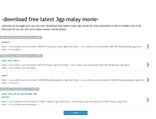 Tablet Screenshot of melayumovie.blogspot.com