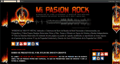 Desktop Screenshot of mipasionrock.blogspot.com