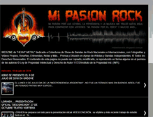 Tablet Screenshot of mipasionrock.blogspot.com