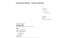 Desktop Screenshot of lanzaroteisland.blogspot.com