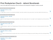 Tablet Screenshot of brightonfirstpres.blogspot.com