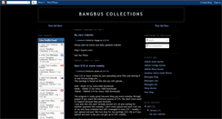 Desktop Screenshot of bangbuscollections.blogspot.com