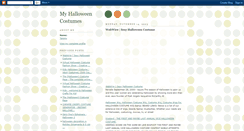 Desktop Screenshot of my-halloween-costumes.blogspot.com