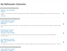 Tablet Screenshot of my-halloween-costumes.blogspot.com
