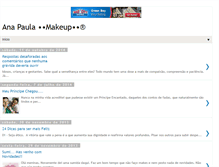 Tablet Screenshot of makeupanapaula.blogspot.com