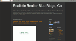 Desktop Screenshot of cabinrealtor.blogspot.com