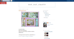 Desktop Screenshot of notdatcrafty.blogspot.com