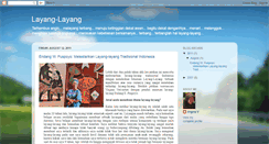 Desktop Screenshot of layanganku.blogspot.com