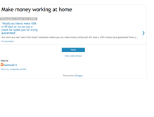 Tablet Screenshot of makeextramoneydaily.blogspot.com