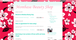 Desktop Screenshot of mombasabeautysaloon.blogspot.com