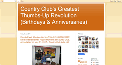 Desktop Screenshot of countryclubcelebrations.blogspot.com