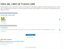 Tablet Screenshot of 26ferialibrotijuana.blogspot.com