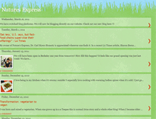 Tablet Screenshot of naturesexpress.blogspot.com
