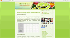 Desktop Screenshot of materiodesign.blogspot.com