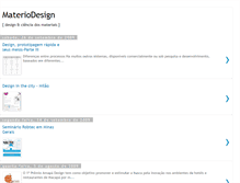 Tablet Screenshot of materiodesign.blogspot.com