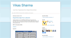 Desktop Screenshot of programmingtipsvikas.blogspot.com